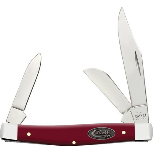 Case Medium Stockman 23614 Smooth Navy Blue Synthetic Handle (4344 SS)