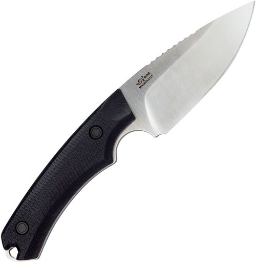 Buck Knives Alpha Hunter Elite (BU664BKS) 3.75" CPM-MagnaCut Satin Drop Point Plain Blade, Black Textured G-10 Handle, Black Kydex Sheath