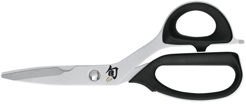 Shun Cutlery Pull Apart Kitchen Shears w Bone Notch (DM7240) 6" 420J2 Stainless Steel Blades, black Polymer Handles