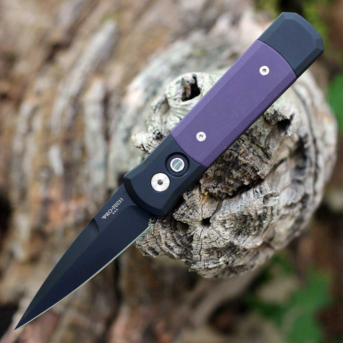 Pro-Tech Godson | 715-Purple | Knifeworks