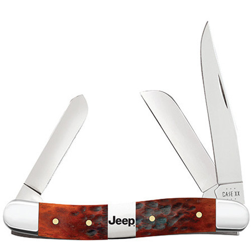 Case Medium Stockman 27010 Jeep Chestnut Bone (6318 SS)
