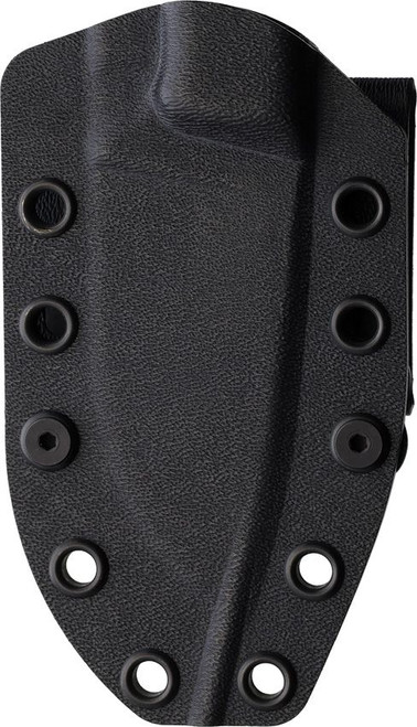 ESEE PACAYA (ESPACAYA3VB) 3" CPM-3V Drop Point Black Coated Plain Blade, Black Canvas Micarta Blade