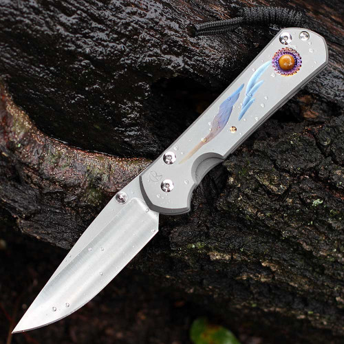 Chris Reeve Large Sebenza 31 Unique Graphic w/Hematite | S31