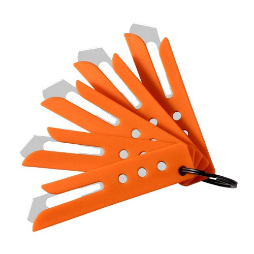 Hogue Scalpel Replacement - 5 Pack Blades w Orange Guard (HO35884)