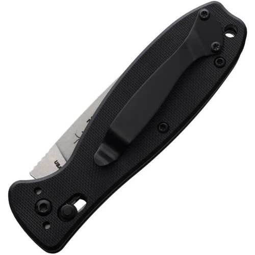 BRK Zancudo Auto BRKR3 Black G10 Closed Right View
