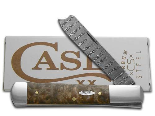 Case Razor 15092 Smooth Natural Maple Burl Wood (71005RAZ DAM)