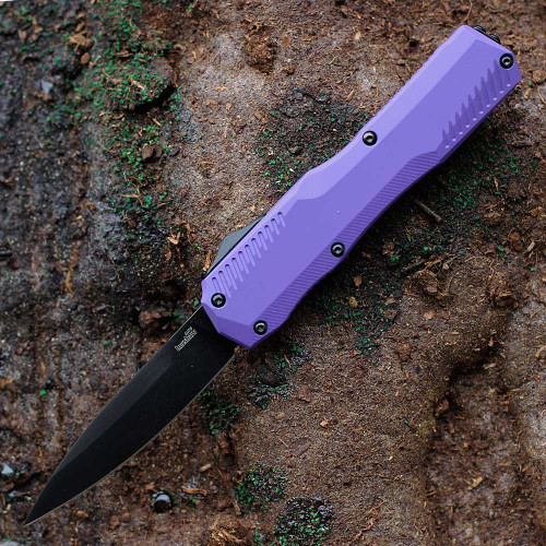 Kershaw Livewire Purple OTF | MagnaCut Black | 9000PURBLK | Knifeworks