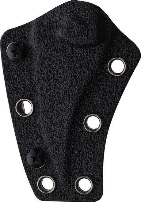 Mantis Sabot IV Fixed Blade (MAN8356) 2.5" M390 Red Trailing Point Plain Blade, Red Carbon Fiber Handle, Full Tang, Finger Ring, Black Kydex Sheath