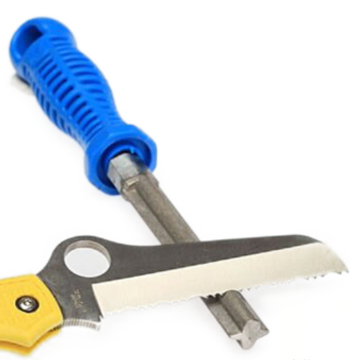 Warthog Sharpeners Serrated Sharpening Hone - Medium  600 Grit Diamond (SSHM)