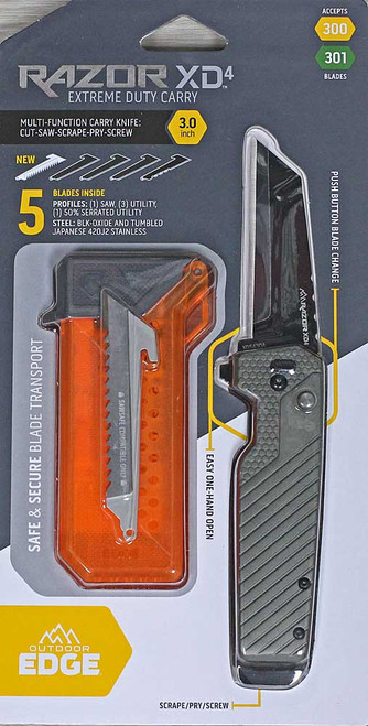 Outdoor Edge Razor XD2 Replaceable | XDS230A-C| Knifeworks