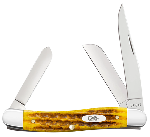 Case Medium Stockman 32272 Heritage Honeycomb Bone (6318 SS)