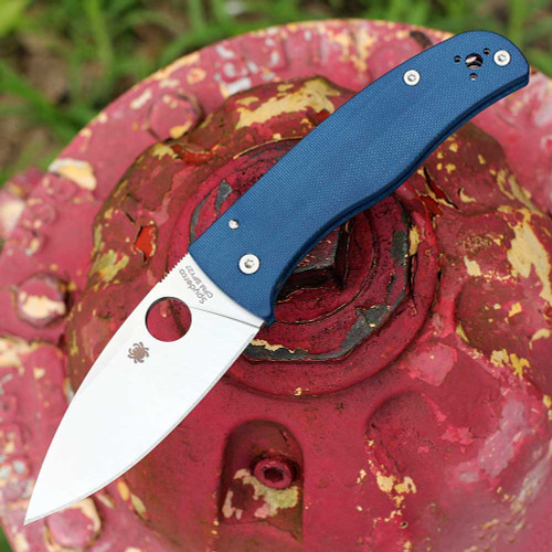 Spyderco Bodacious C263GPCBL Cobalt Blue G-10