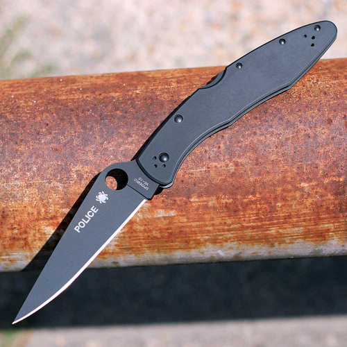 Spyderco Police Model C07BKP Black