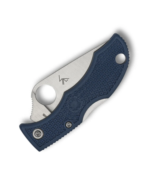 Spyderco Reveal 18 - Ladybug® 3 CPM® SPY27®- Cobalt Blue FRN, Satin Finished 1.9" CPM® SPY27® (LPCBL3) Back Lock, Ambidextrous, Keychain Sized