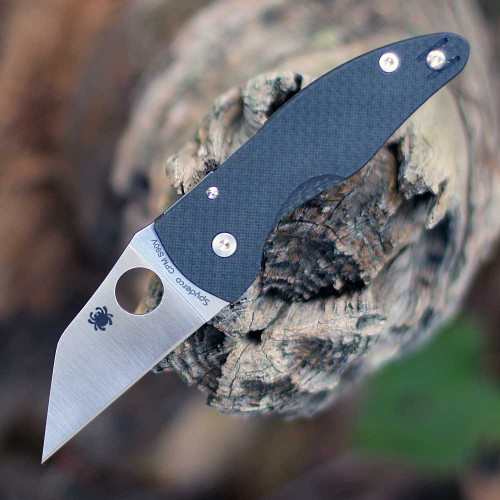 Spyderco MicroJimbo C264CFP Carbon Fiber Open