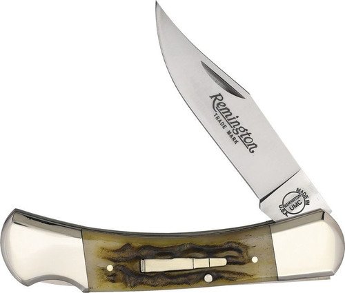 Remington Bullet Knife Stag Bone (3.73" 440C) R15697