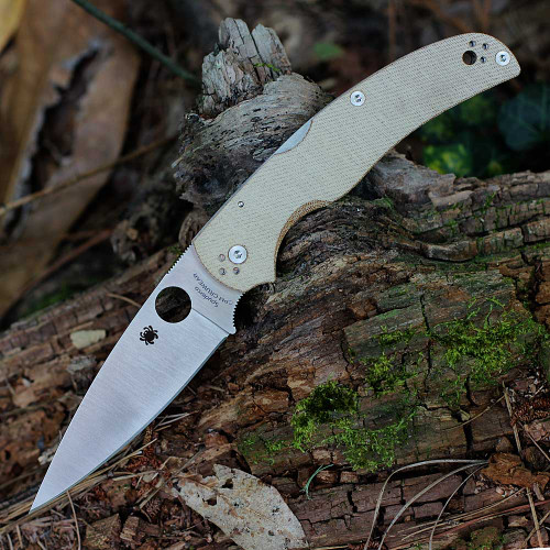 Spyderco Native Chief C244MPCW Brown Micarta
