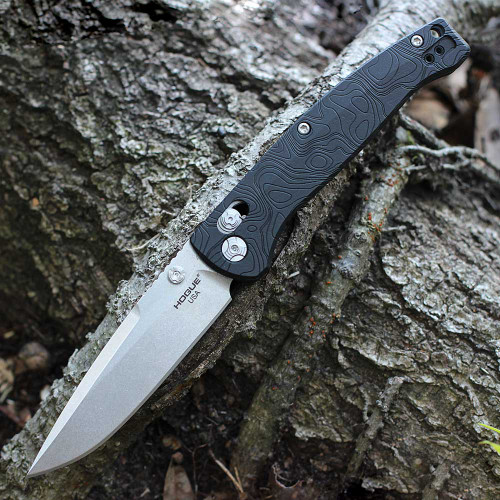 Hogue Mysto Metal 24457 open view stone-tumbled CPM MagnaCut blade