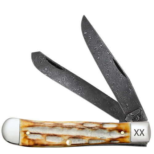 Case Baby Doc 27234 – Damascus Spear & Spatula Blades | Knifeworks