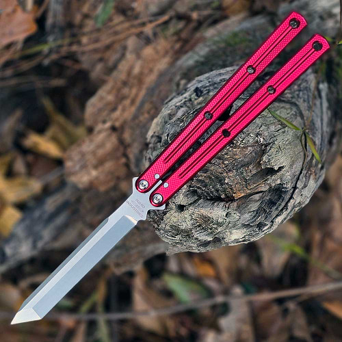 Squid Industries Krake Raken V3 Red (4.50' Matte Tanto AEB-L)