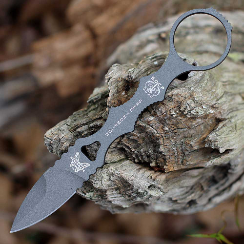 Benchmade Mini SOCP Dagger 177GY 2.22" 440C Tungsten Cerakote spear-point