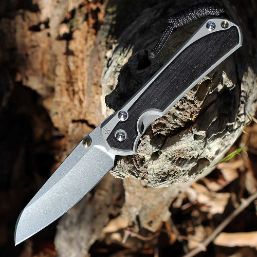 Chris Reeve Large Sebenza 31 L31-1124 MagnaCut Insingo blade Bog Oak inlay