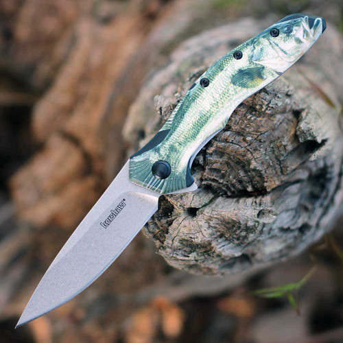 Kershaw Shoreline Bass assisted opening pocket knife