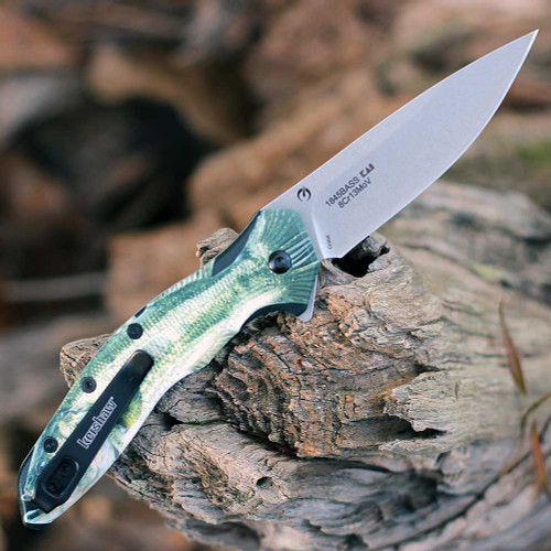 Kershaw Shoreline Bass assisted opening pocket knife