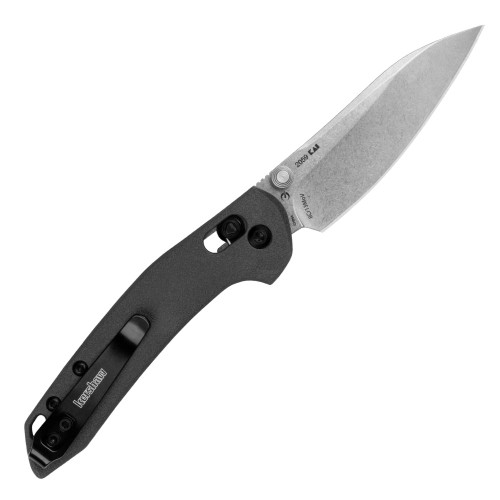 Kershaw Duster charcoal gray pocket knife