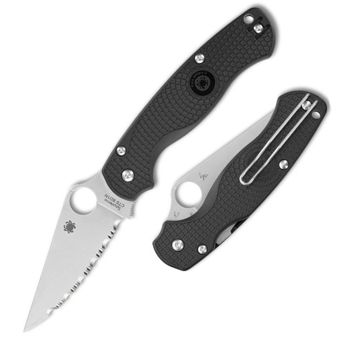 Spyderco PM2 Lightweight Serrated C81SBK2