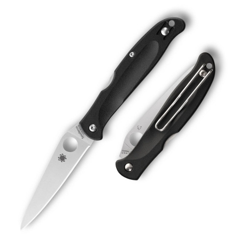 Spyderco Charisma C259PBK Black FRN Open