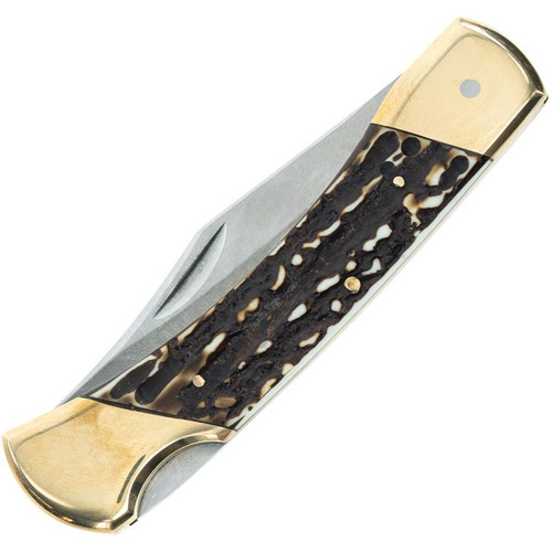 Schrade Papa Bear Staglon handle