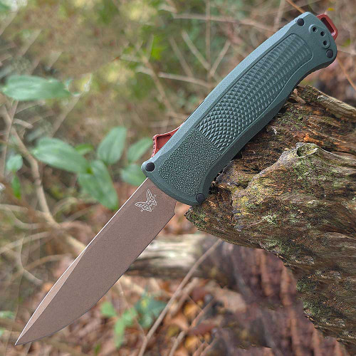 Benchmade Shootout 5371FE-2601 Taiga Green OTF