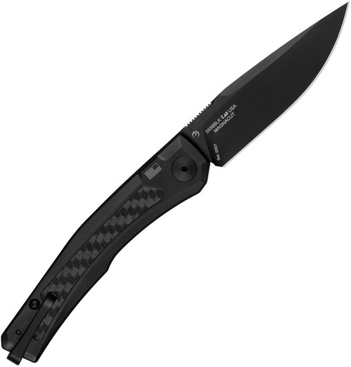 ZT 0556BLK carbon fiber inlay handle