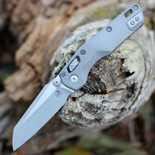 Microtech MSI Mini RAM-LOK Marfione – 3.25" M390MK Flute Apoc Ti 210M-10APFLMS1