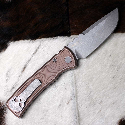 Chaves Pro-Tech Redencion 229 Auto – FDE Milled Key (3.4" S35VN)