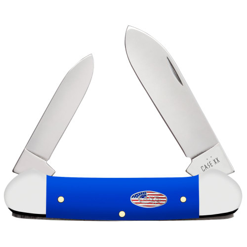 Case Royal Blue Canoe knife