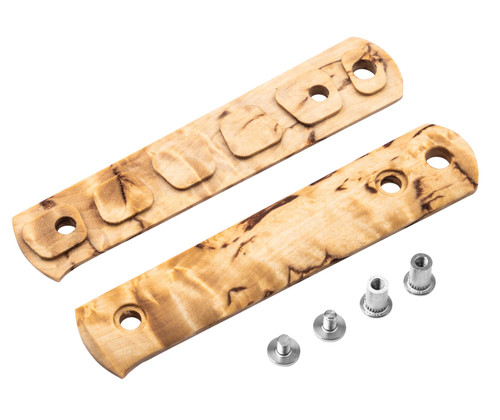 Removable handle scales with matching screw set for Boker BFF Packlite