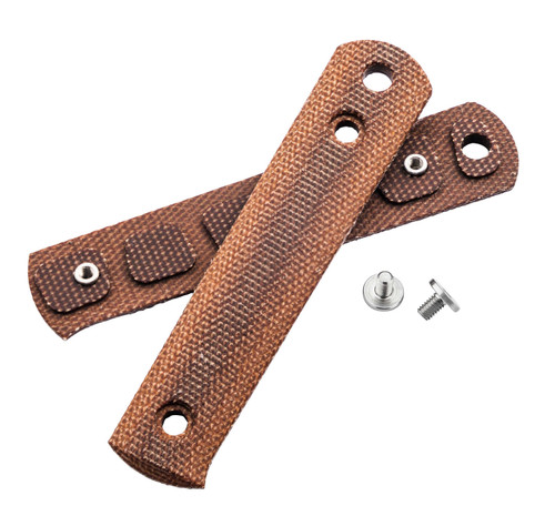 Boker BFF Packlite Handle Scales 190682 Canvas Micarta Natural Smooth