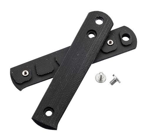 Boker BFF Packlite Handle Scales 190681 Black Canvas Micarta Smooth