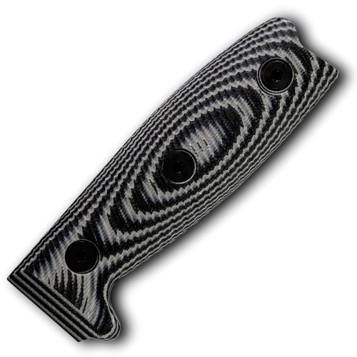 ESEE 3 3D G10 Replacement Handle Gray Black ESEE3-3D-002