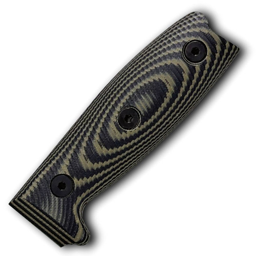 ESEE 3 3D G10 Replacement Handle OD Green Black ESEE3-3D-003