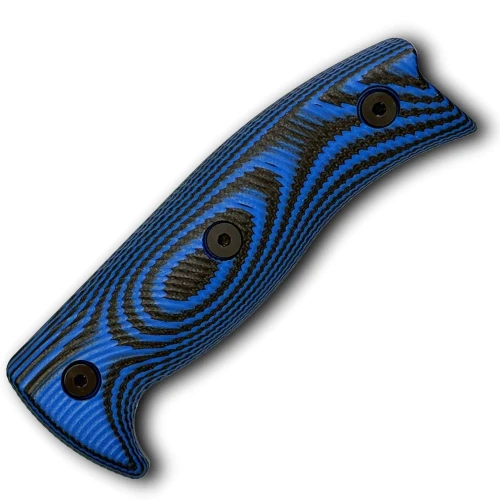 ESEE 6 3D G10 Replacement Handle Blue Black ESEE6-3D-008