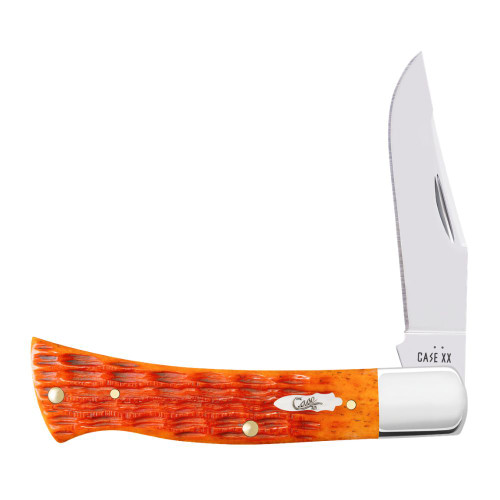Case Axe Handle Lockback Pocket Worn Old Red Bone | 10299| Knifeworks