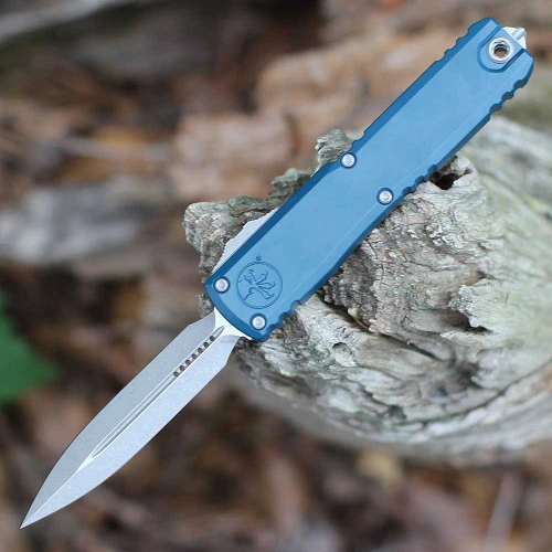Microtech Ultratech Gen IV D/E  Deep Ocean 3.55" Apocalyptic M390MK 11224-10APDO