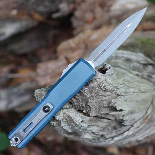 Microtech Ultratech Gen IV D/E  Deep Ocean 3.55" Apocalyptic M390MK 11224-10APDO