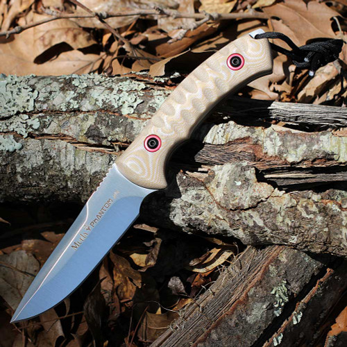 Muela Phantom 02MU217 4.57 Inch X50CrMoV15 Stainless Full Tang Fixed Blade Right Side View