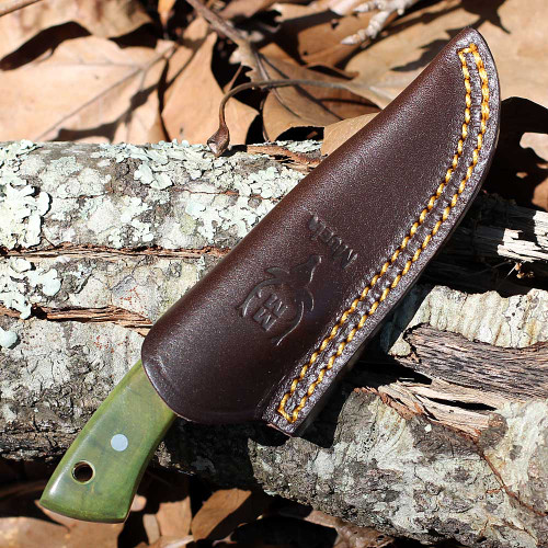 Muela Colibri COL-7.TO 02MU199 Full Tang Compact Fixed Blade with Leather Sheath