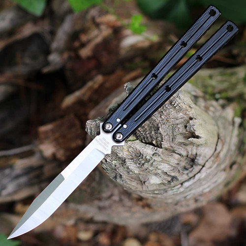 Squid Industries Krake Raken V3 Weehawk Black | AEB-L Balisong
