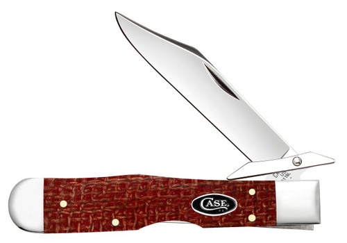 Case Cheetah Cub 31943 | 1095 Carbon | Dark Red Bone | Knifeworks